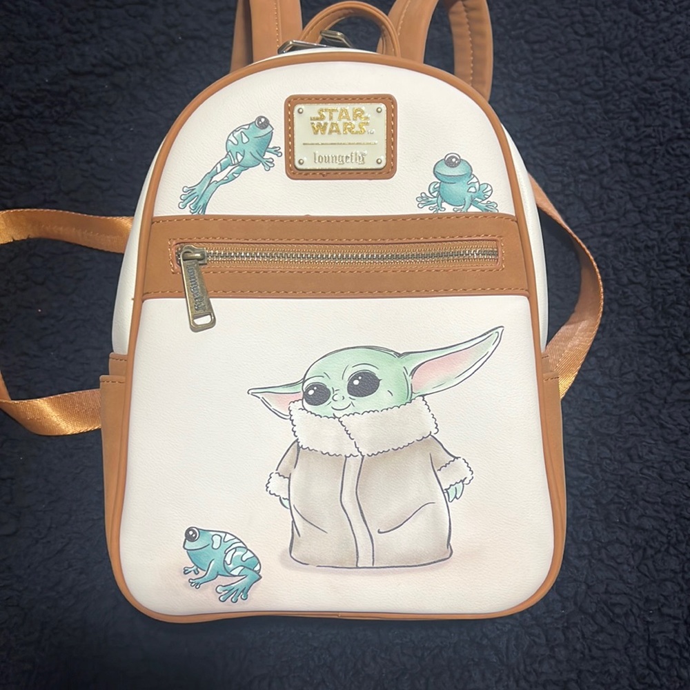 Star Wars Mandalorian Loungefly Mini Backpack